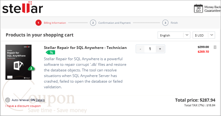 Stellar Repair For Sql Anywhere Coupon Code