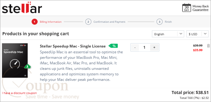 Stellar Speedup Mac Coupon Code