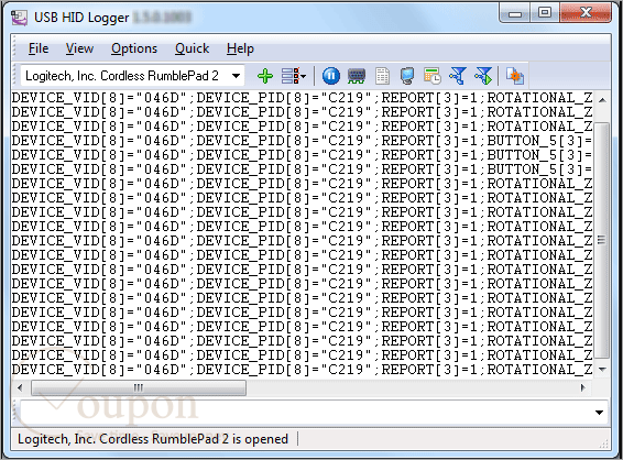 Usb Hid Logger Screenshot