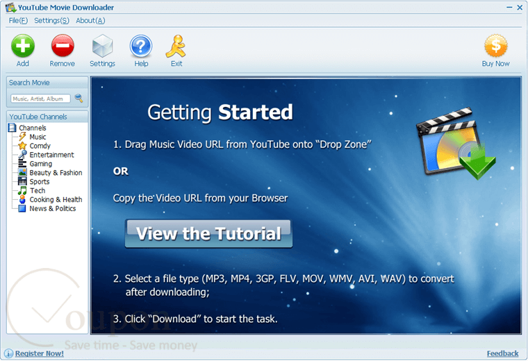Youtube Movie Downloader Screenshot
