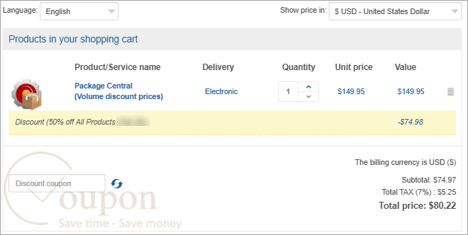 Zevrix Package Central Coupon Code