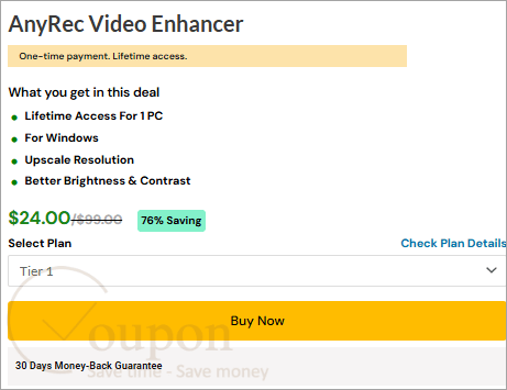 Anyrec Video Enhancer Coupon Code