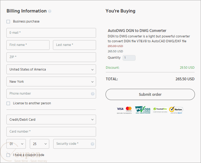 Autodwg Dgn To Dwg Converter Coupon Code