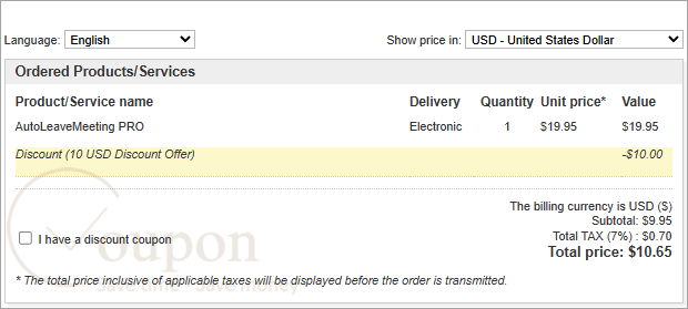 Autoleavemeeting Pro Coupon Code