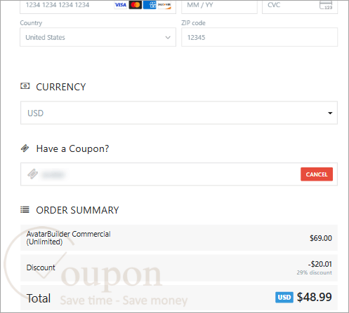 Avatarbuilder Coupon Code