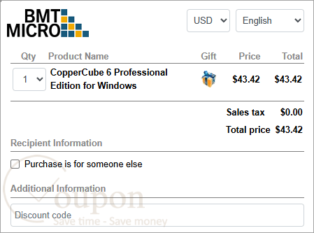 Coppercube Coupon Code