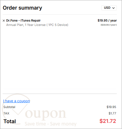 Dr Fone Itunes Repair Coupon Code