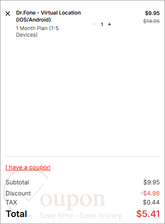 Dr Fone Virtual Location Coupon Code