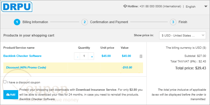 Drpu Backlink Checker Software Coupon Code