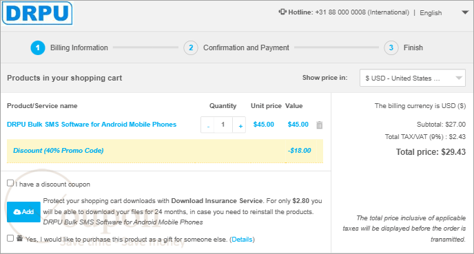 Drpu Bulk Sms For Android Mobile Phones Coupon Code