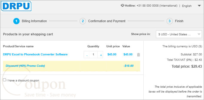 Drpu Excel To Phonebook Converter Software Coupon Code