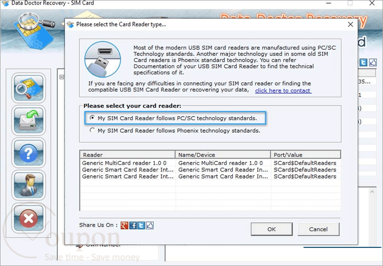 Drpu Sim Card Data Recovery Software Screenshot