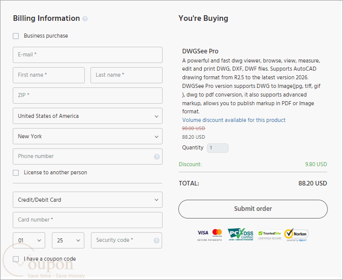 Dwgsee Pro Coupon Code