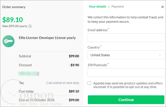 Elite Licenser Coupon Code