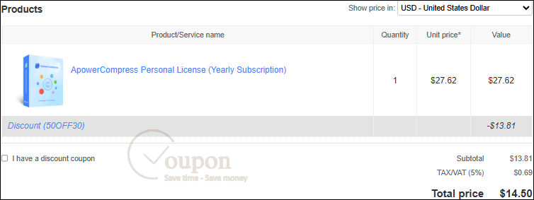 How To Use Apowercompress Coupon Code