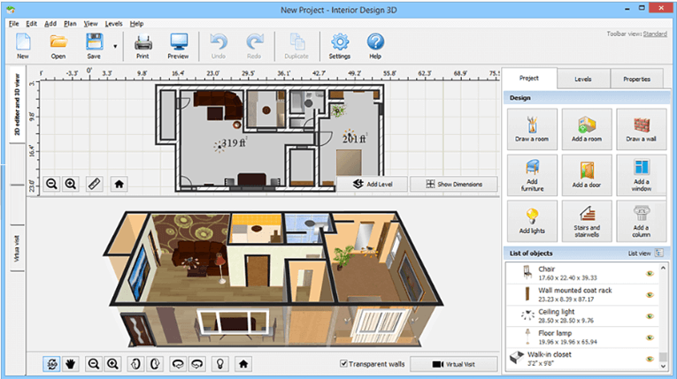 Interior Design 3D Screenshot