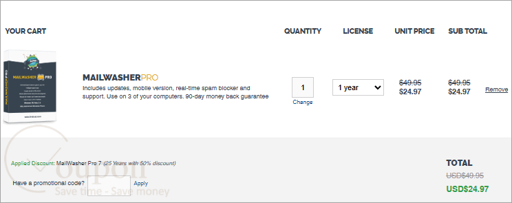 Mailwasher Pro Coupon Code