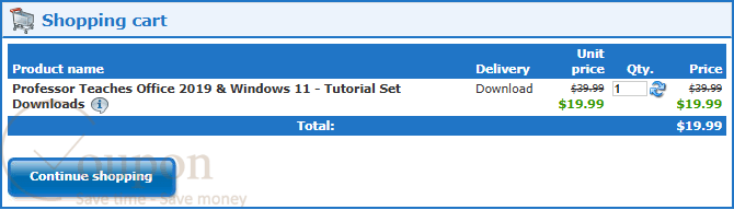 Professor Teaches Office Coupon Code