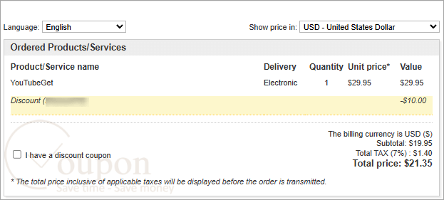 Reezaa Youtubeget Coupon Code