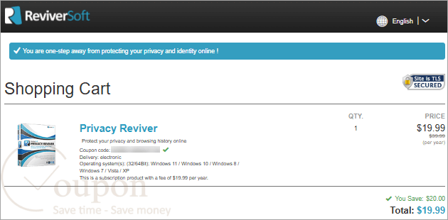 Reviversoft Privacy Reviver Coupon Code