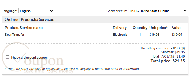 Scantransfer Pro Coupon Code