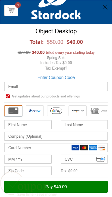 Stardock Object Desktop Coupon Code