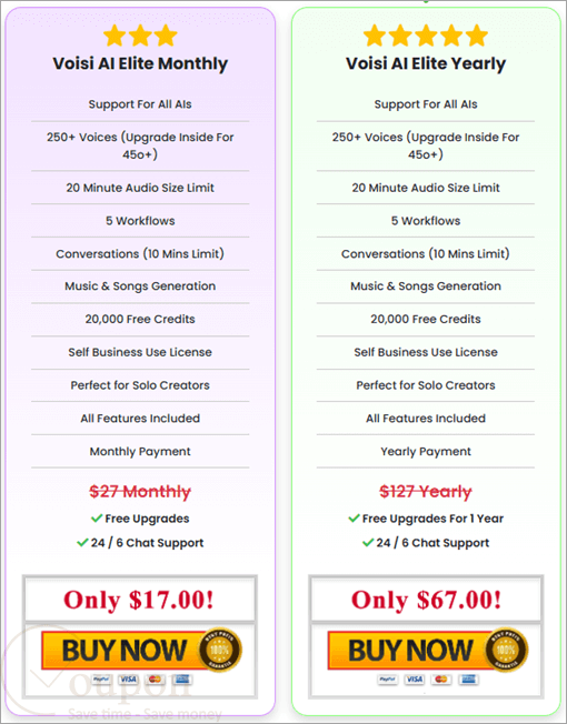 Voisi Ai Coupon Code