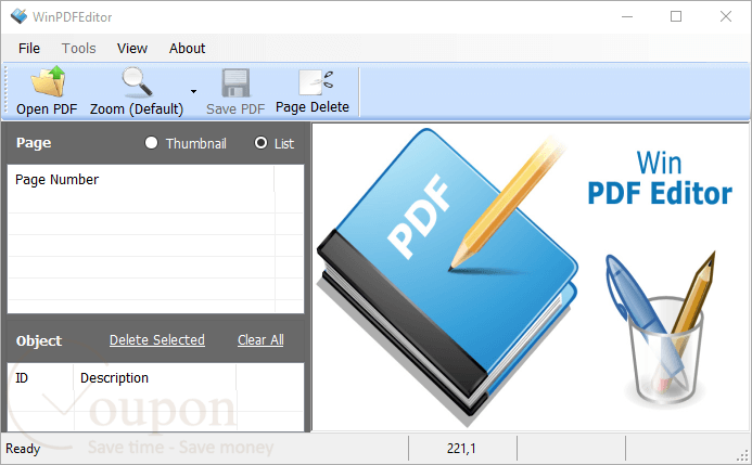 Win Pdf Editor Screenshot