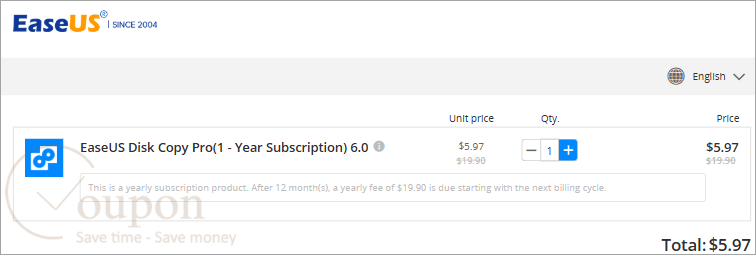 Easeus Disk Copy Pro Coupon Code