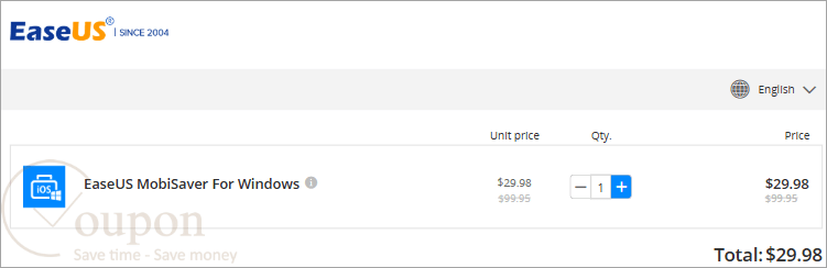 Easeus Mobisaver Coupon Code