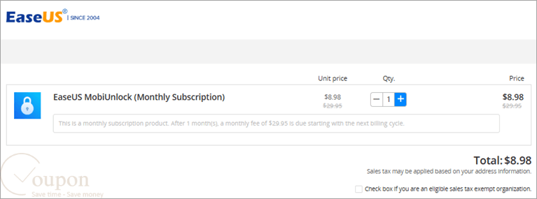 Easeus Mobiunlock Coupon Code