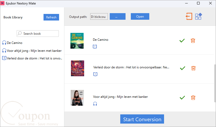 Epubor Nextory Mate Screenshot