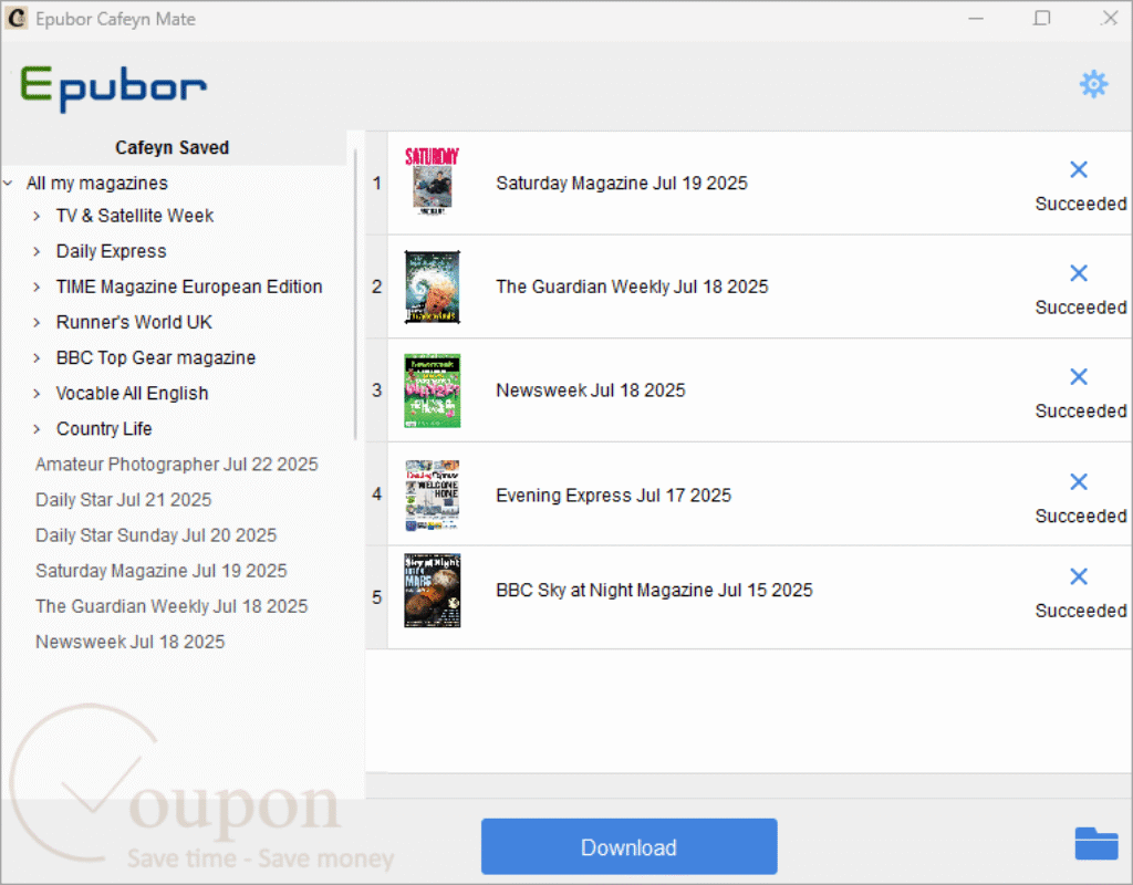 Multiple Magazine Layout Backside 20% Off Epubor Cafeyn Mate Coupon Oct 2026 (Verified)