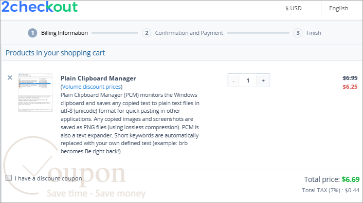 Plain Clipboard Manager Coupon Code
