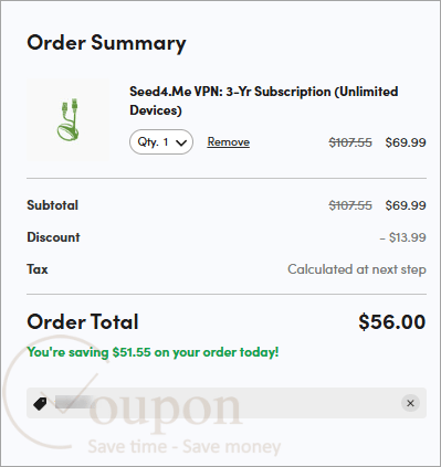 Seed4 Me Vpn Coupon Code