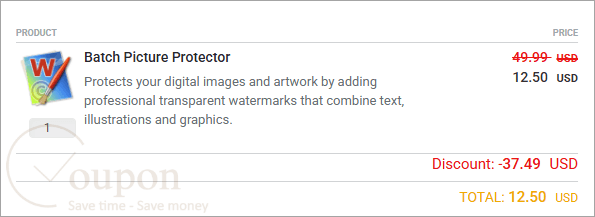 Softorbits Batch Picture Protector Coupon Code