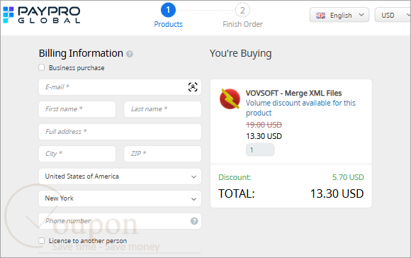Vovsoft Merge Xml Files Coupon Code