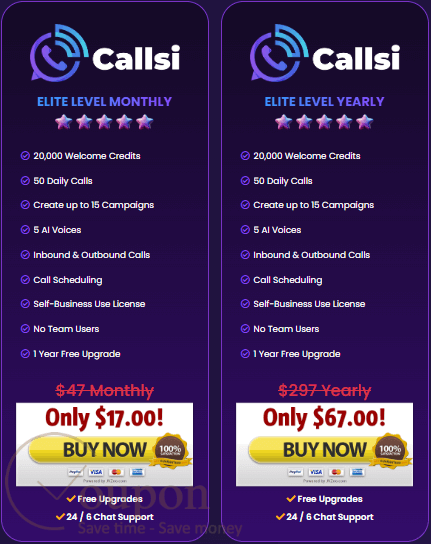 Callsi Coupon Code