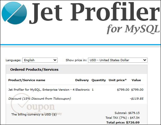 How To Use Jet Profiler For Mysql Enterprise Coupon