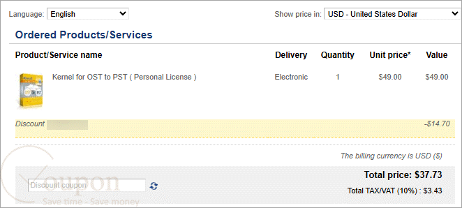 Kernel For Ost To Pst Coupon Codes