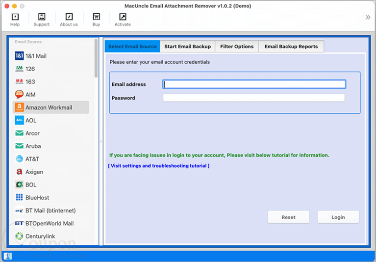 Macuncle Email Attachment Remover Screenshot