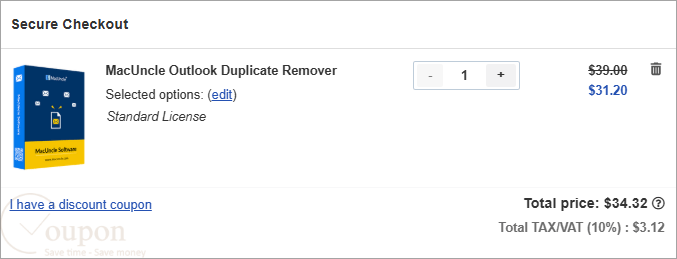 Macuncle Outlook Duplicate Remover Coupon Code