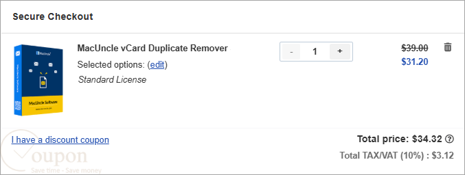 Macuncle Vcard Duplicate Remover Coupon Code