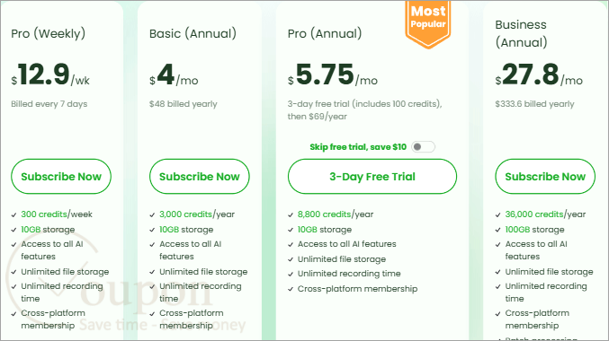 Reccloud Coupon Code