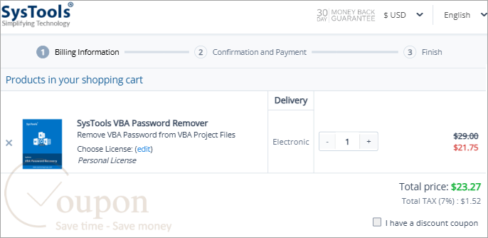 Systools Vba Password Remover Coupon Code