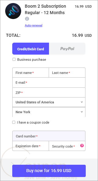 Boom 2 Coupon Code