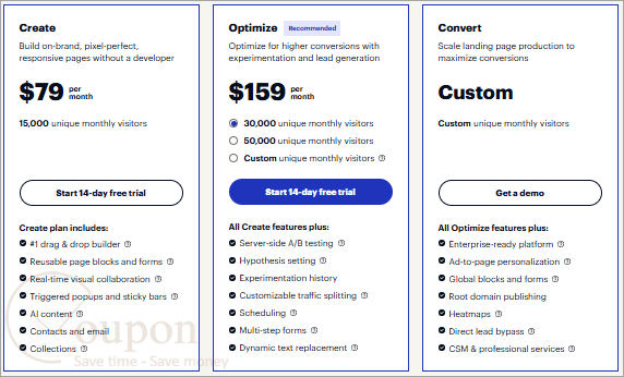 Instapage Coupon Code
