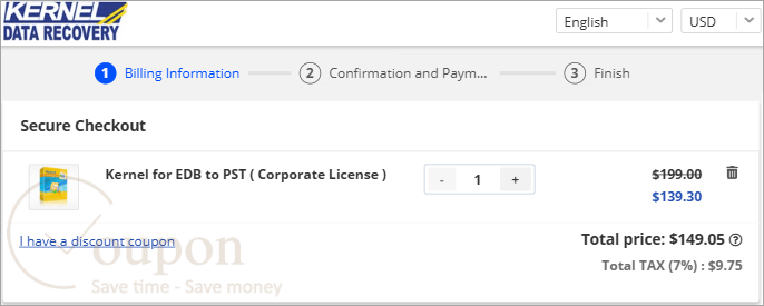 Kernel For Edb To Pst Converter Coupon Code