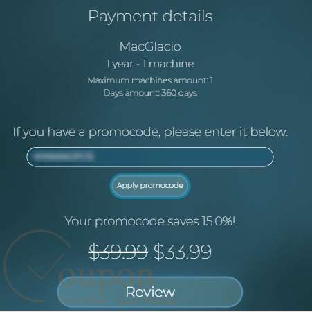 Macglacio Coupon Code
