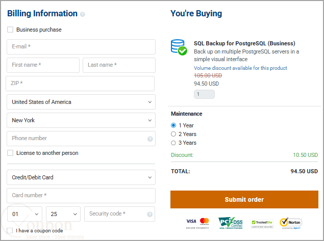 Sql Backup For Postgresql Coupon Code